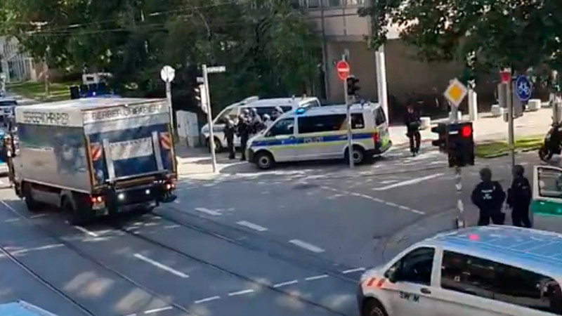 PolicÃ­a abate a hombre cerca de Embajada de Israel en MÃºnich, Alemania; portaba un arma larga