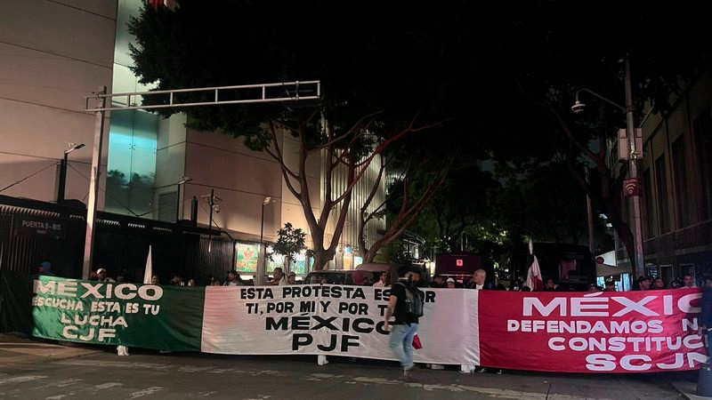 Anuncia PJF que mantendrÃ¡ protesta hasta investidura de Sheinbaum