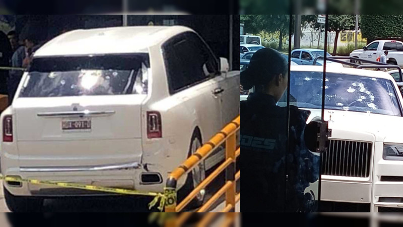 Termina en balacera fallido secuestro al empresario JesÃºs CalderÃ³n en QuerÃ©taro: Viajaba en Rolls - Royce blindada de 1 millÃ³n de dÃ³lares