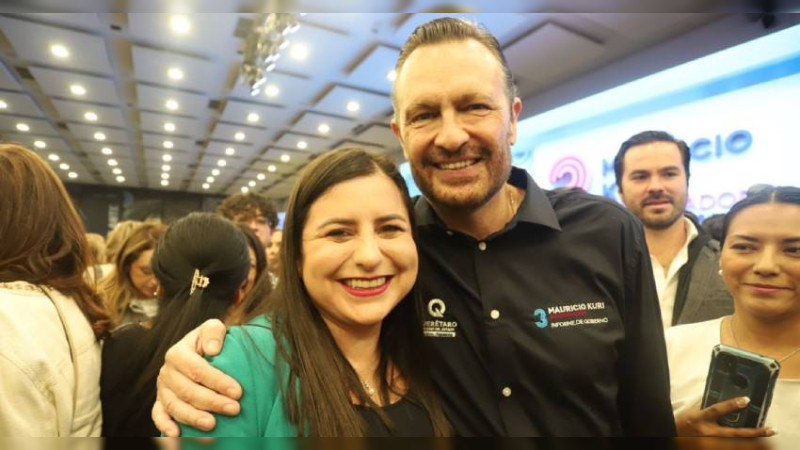 PAN estÃ¡ orgulloso de resultados de Mauricio Kuri: Leonor MejÃ­a