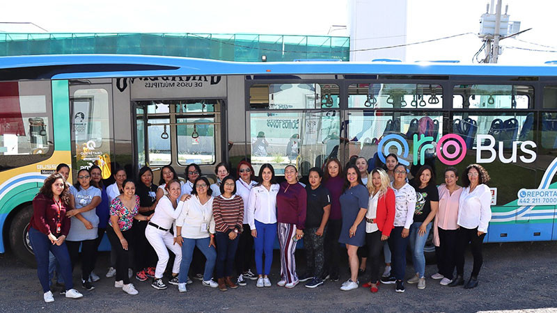 ContinÃºan sumando mujeres a CapacitaciÃ³n para Operadoras de Transporte PÃºblico de QuerÃ©taro