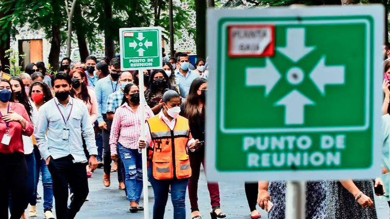 InstalarÃ¡n dos escenarios de desastre que simulan un sismo de 7.5 grados en CDMX