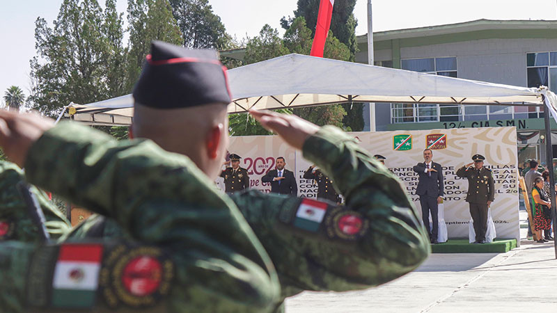 Liberan 106 cartillas de jÃ³venes conscriptos que cumplieron con el Servicio Militar Nacional en QuerÃ©taro