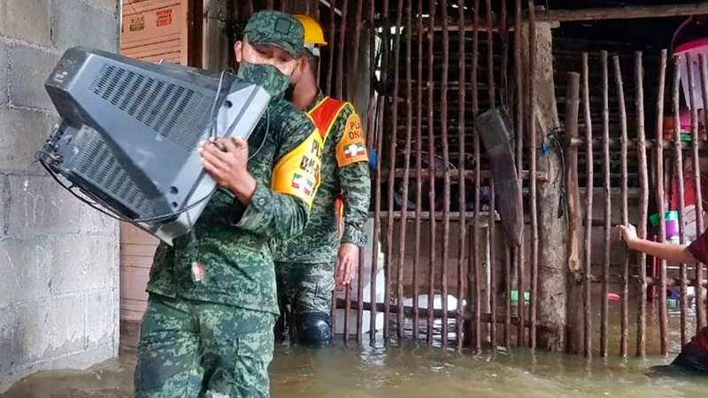 Activan Plan DN-III y GN-A en Guerrero, por paso de huracÃ¡n 'John'