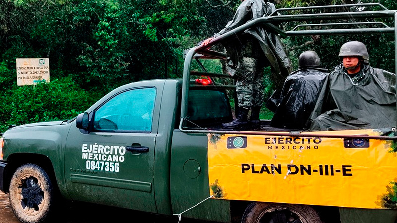 Se desplegaron 18 718 elementos de respuesta por paso de huracÃ¡n 'John': ProtecciÃ³n Civil