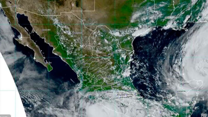 John genera lluvias de torrenciales a extraordinarias en Chiapas, Guerrero y Oaxaca