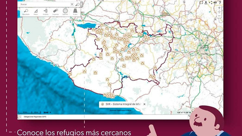 Listos los refugios temporales en LÃ¡zaro CÃ¡rdenas por aumento del caudal del rÃ­o Balsas: ProtecciÃ³n Civil MichoacÃ¡n