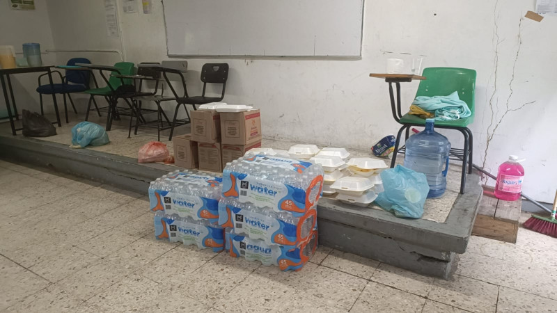 Afectados por John se trasladan a albergues en LÃ¡zaro CÃ¡rdenas 