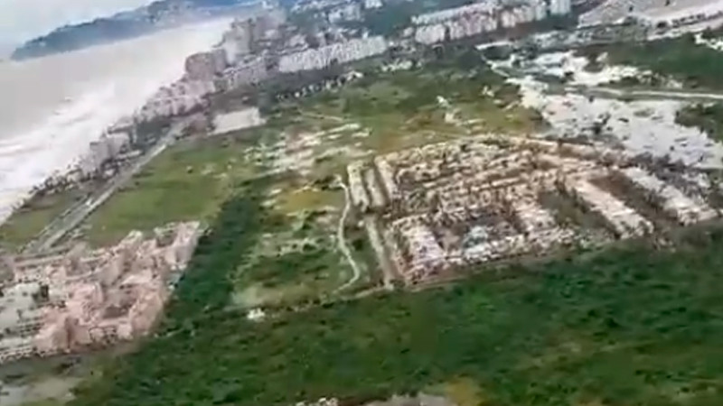 Aeropuerto de Acapulco continÃºa inundado y sin fecha de reinicio de actividades