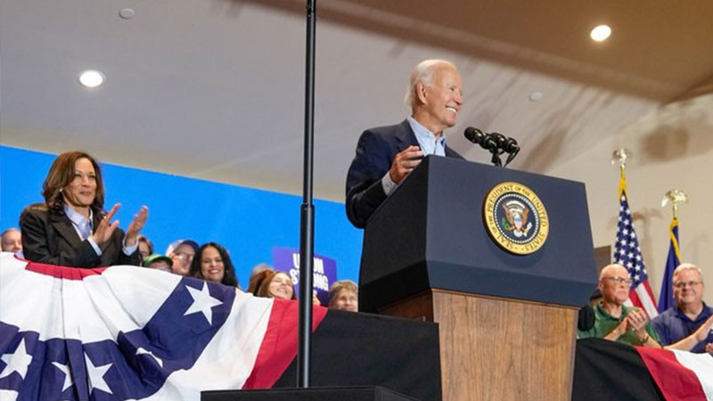 Biden felicita a Sheinbaum y expresa su deseo de trabajar para un futuro 'prÃ³spero'