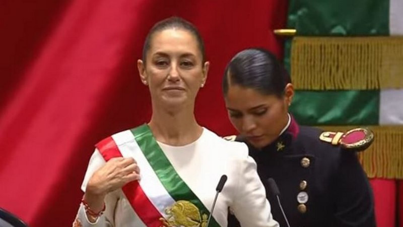 Claudia Sheinbaum rinde protesta como presidenta de MÃ©xico