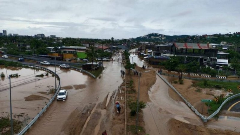 Claudia Sheinbaum confirma visita a Acapulco para evaluar daÃ±os causados por â€˜Johnâ€™