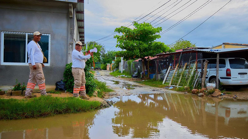 Chiapas en alerta por lluvias de la DepresiÃ³n Tropical Once-E
