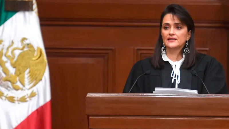 Asegura ministra RÃ­os Farjat a Sheinbaum que, 