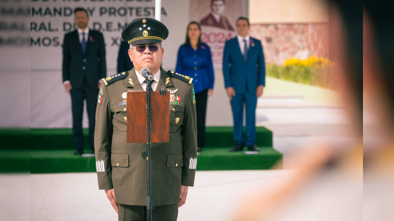 General Maximiliano Cruz Ramos asume como Comandante de la XII RegiÃ³n Militar, a cargo de QuerÃ©taro, Guanajuato y MichoacÃ¡n