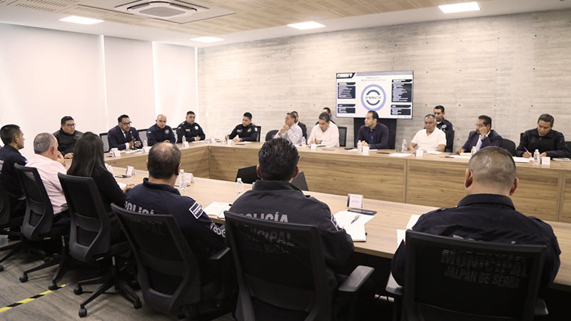 Encabeza SSC la primera reuniÃ³n de coordinaciÃ³n operativa, en QuerÃ©taro 