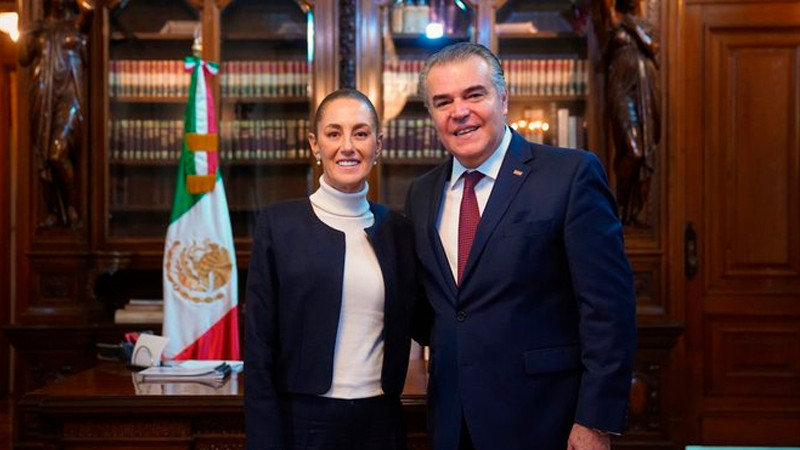 Sheinbaum se reÃºne con presidente de la CCE; hablaron de inversiones futuras