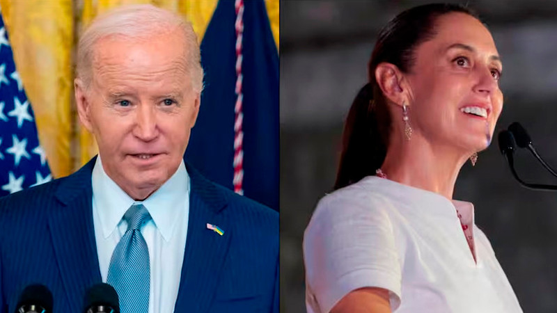 Descarta Sheinbaum reuniÃ³n con Biden; esperarÃ¡ a fin de proceso electoral en EEUU
