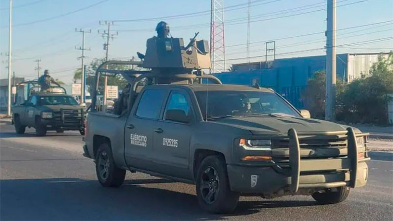 Arriban a Nuevo LeÃ³n 200 elementos del EjÃ©rcito, para reforzar la seguridad