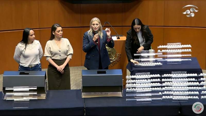 Jufed califica de â€œhumillanteâ€ sorteo de plazas del Poder Judicial Federal en el Senado