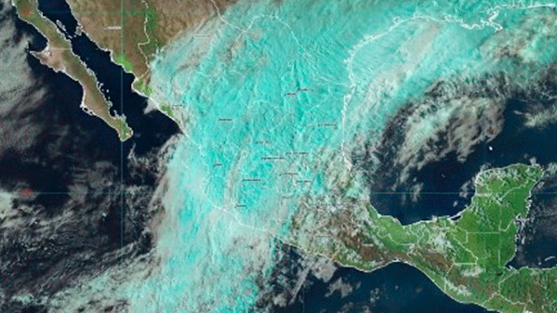 Se prevÃ© entrada de frente frÃ­o 4 a MÃ©xico