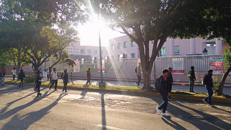 Tras manifestaciones normalistas, daÃ±os en Palacio de Justicia de MichoacÃ¡n ascienden a 1 millÃ³n 200 mil pesosÂ 
