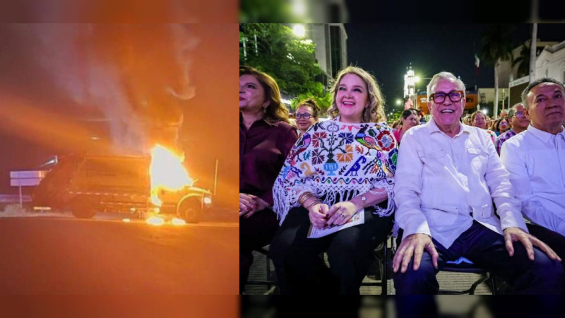 Tras â€œjueves negroâ€ con bloqueos, seis muertos, explosivos asegurados y ataque a un diario, Gobernador de Sinaloa disfruta del Festival Cultural 2024