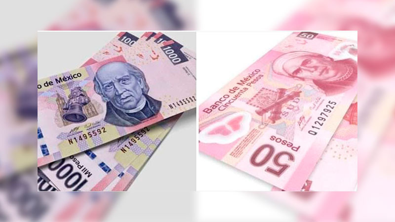 RetirarÃ¡ Banxico los billetes de 50 y de 1,000 pesos con Hidalgo y Morelos