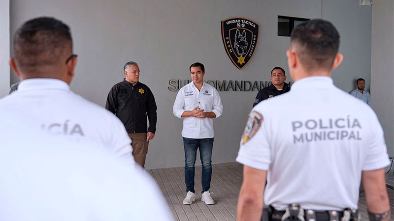 Incorporan a 12 nuevos caninos al grupo tÃ¡ctico K9 en QuerÃ©taro
