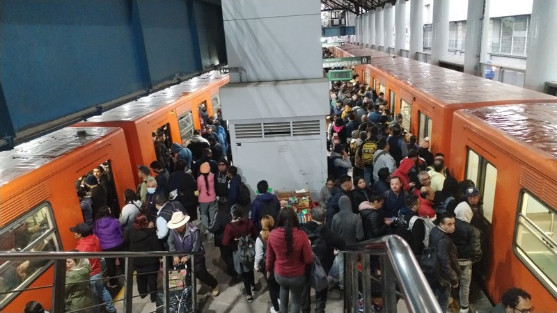 Metro de la Ciudad de MÃ©xico activa marcha de seguridad en 9 lÃ­neas por lluvias
