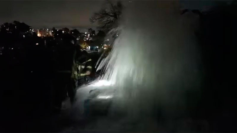 Fallece trabajador de la CAEM, durante trabajos en fuga de agua en el Sistema Cutzamala