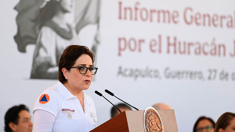 CNPC participa en el informe general de acciones de atenciÃ³n y reconstrucciÃ³n por el huracÃ¡n John en Acapulco, Guerrero