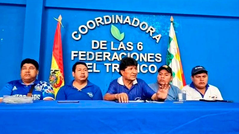 Evo Morales se va a huelga de hambre; pide diÃ¡logo con gobierno boliviano