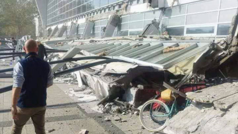 Se derrumba techo en estaciÃ³n de tren en Serbia; hay 14 muertos