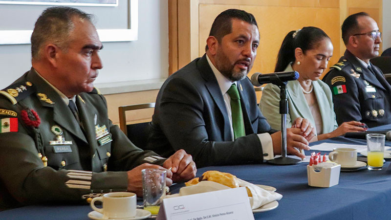 Autoridades y sector empresarial establecen diÃ¡logo con EjÃ©rcito y Guardia Nacional