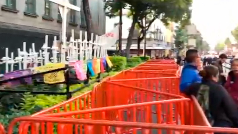 Refuerzan seguridad en la SCJN, previo a debate para suspender parcialmente reforma judicial