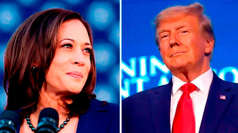 Trump aventaja a Harris en primeras proyecciones: AP