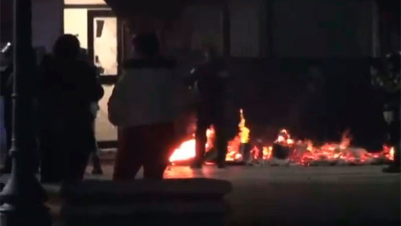 Incendian instalaciones de Palacio Municipal de Nextlalpan