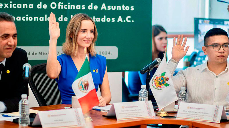 Asume Paloma Palacios la presidencia de la AsociaciÃ³n Mexicana de Oficinas de Asuntos Internacionales de los Estados