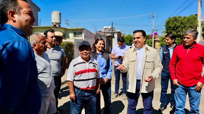 Supervisa Luis Nava obra social en San Juan del RÃ­o, QuerÃ©taro 