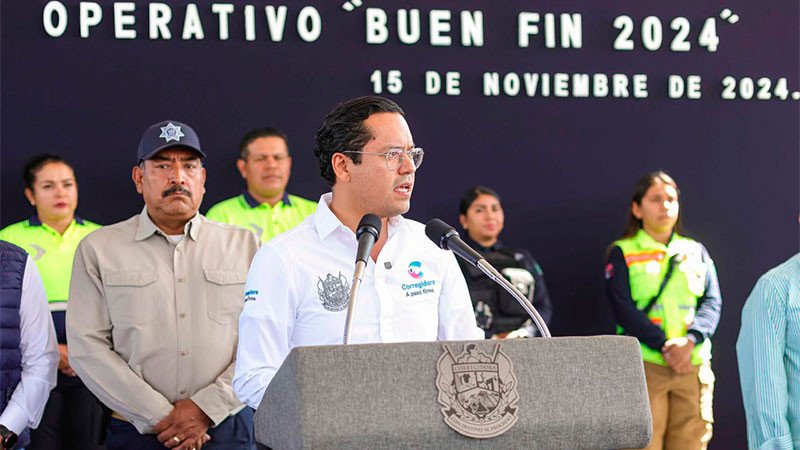 Garantiza Chepe Guerrero seguridad durante el Buen Fin 2024 en Corregidora, QuerÃ©taro
