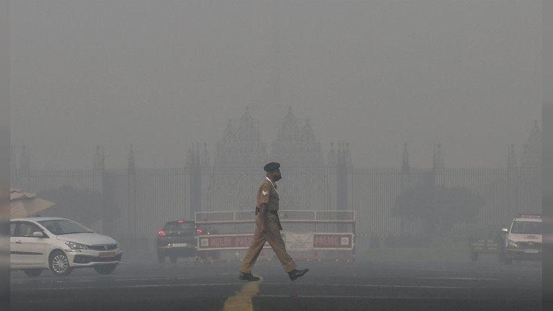 Declaran emergencia sanitaria en Nueva Delhi por contaminaciÃ³n atmosfÃ©rica 