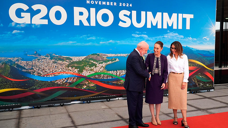 En G20, presidenta Claudia Sheinbaum propone destinar 1% del gasto militar a programa de reforestaciÃ³n mÃ¡s grande de la historia