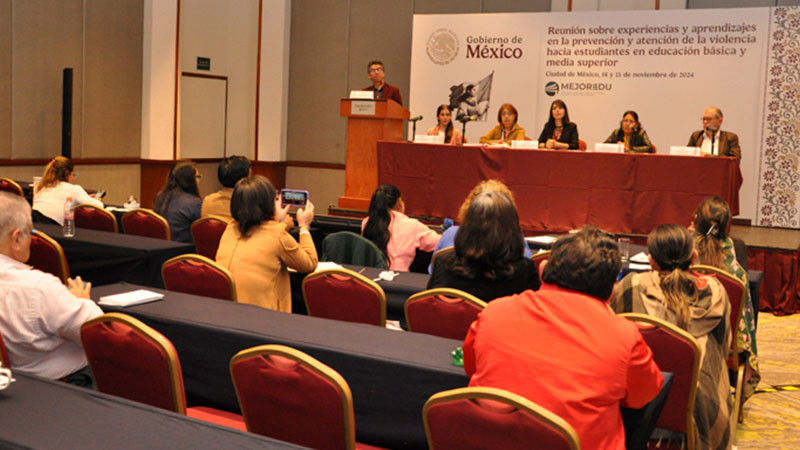 MEJOREDU propone una agenda interinstitucional para erradicar la violencia en las escuelas 