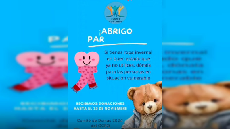 En QuerÃ©taro, invitan contadores a Colecta Abrigo para Todos