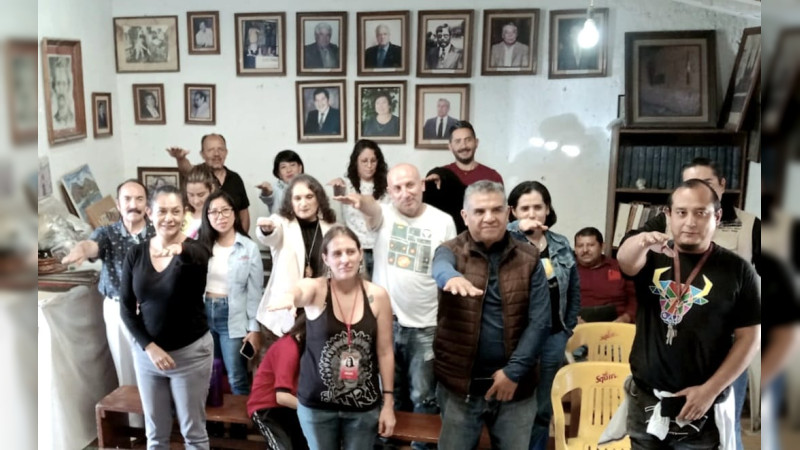 Fortalecen a la AsociaciÃ³n Michoacana de Periodistas 15 nuevos integrantes