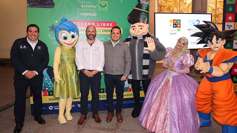 Presenta DIF Estatal QuerÃ©taro el Festival AlegrÃ­a Contigo 2024