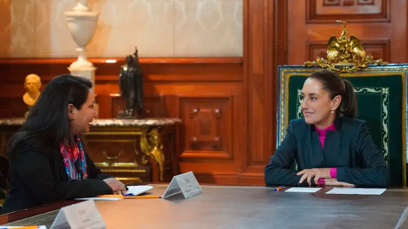 Sheinbaum se reÃºne con directora de Fitch Ratings; tratan desempeÃ±o de economÃ­a mexicana