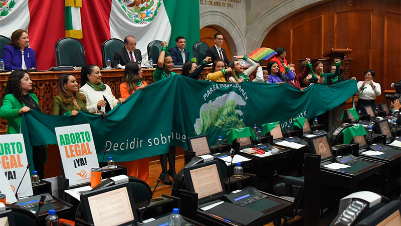 Aprueban despenalizaciÃ³n del aborto en el Estado de MÃ©xico