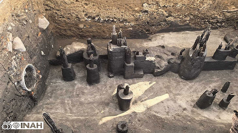Descubren restos de un muelle prehispÃ¡nico en Chapultepec